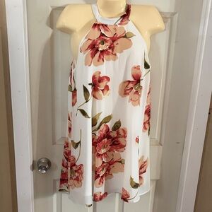 Floral Halter Dress